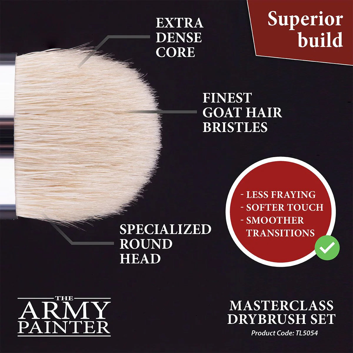 The Army Painter - Masterclass Drybrush Set (TL5054)