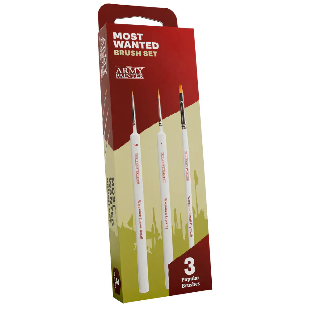 The Army Painter -   Most Wanted Brush Set (TL5066)