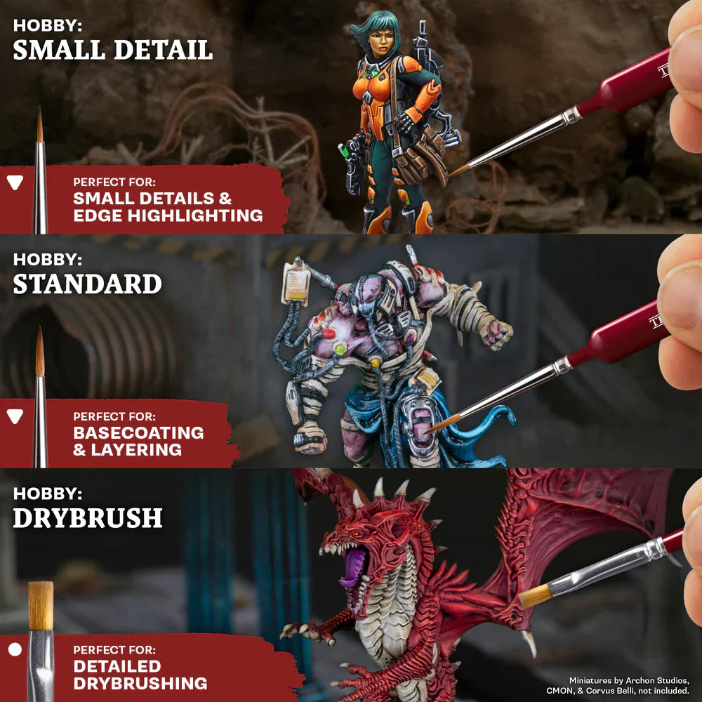 The Army Painter -  Hobby Starter Brush Set (TL5044)
