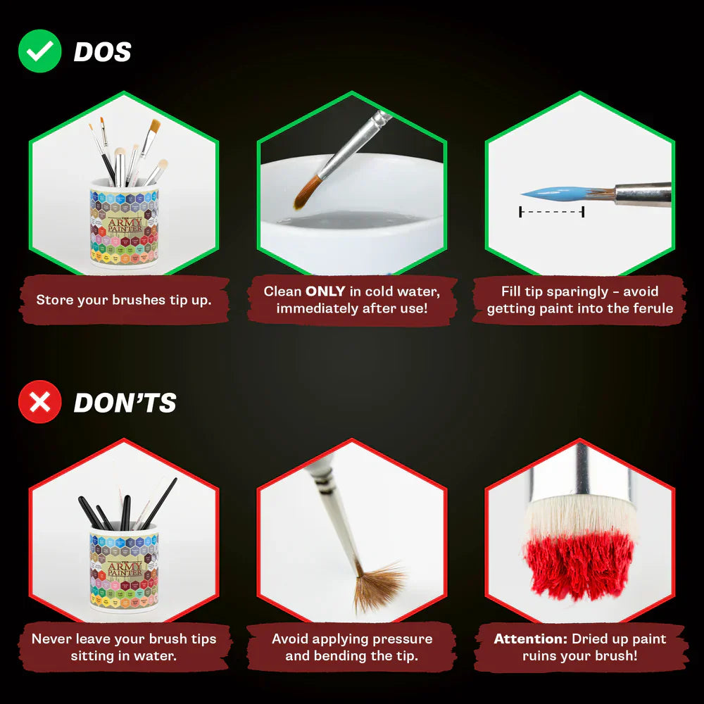 The Army Painter -  Hobby Starter Brush Set (TL5044)