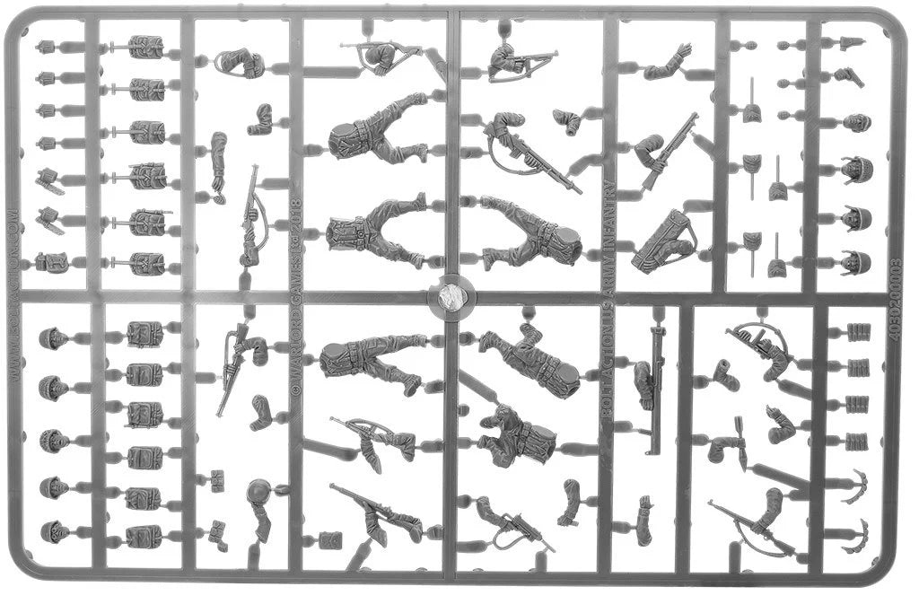 Bolt Action - US Infantry - WWII American GIs - 402013012