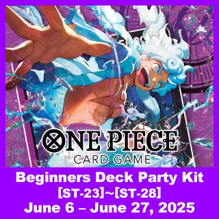 Pre-Release One Piece Card Game Starter Deck ST23-ST28 - Montag den 09.06.2025