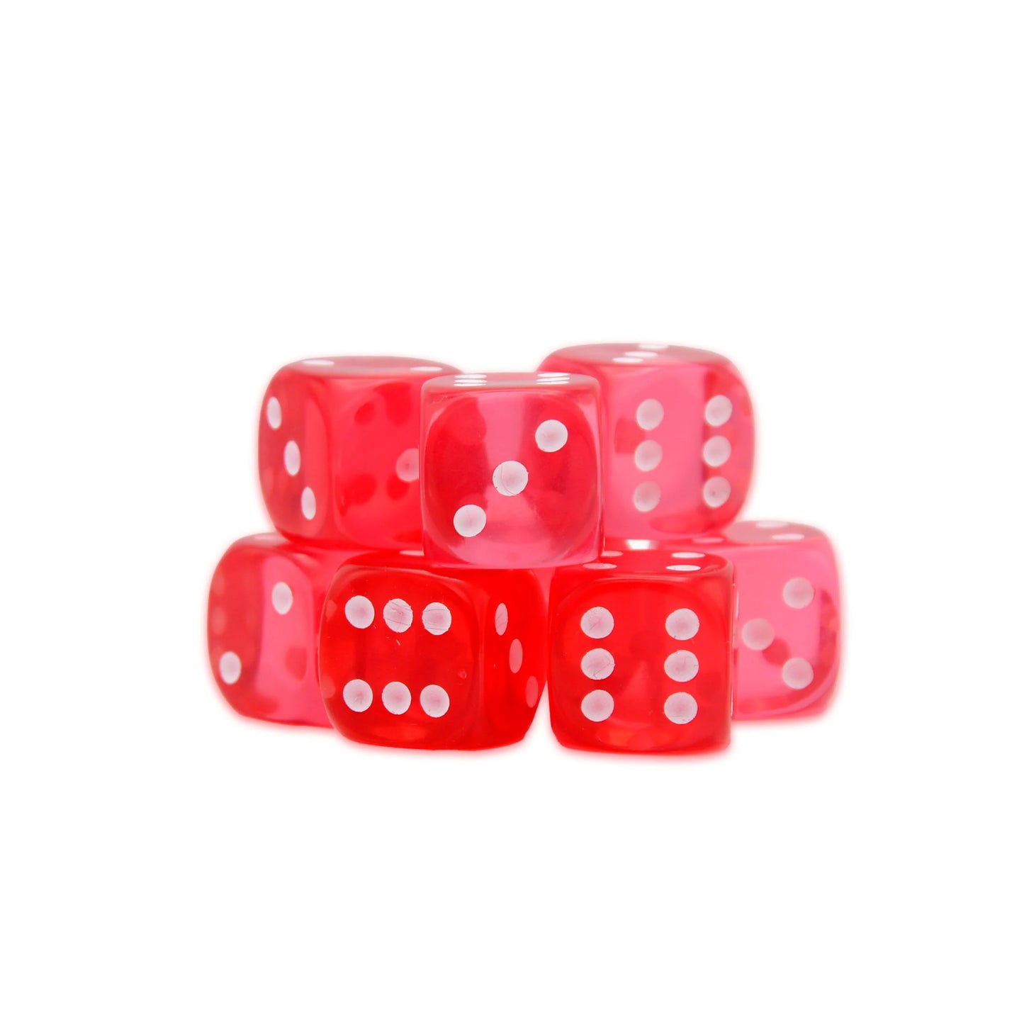 Warlord Games Dice - Ruby D6 Dice - 15mm (8) - WG-D6-45