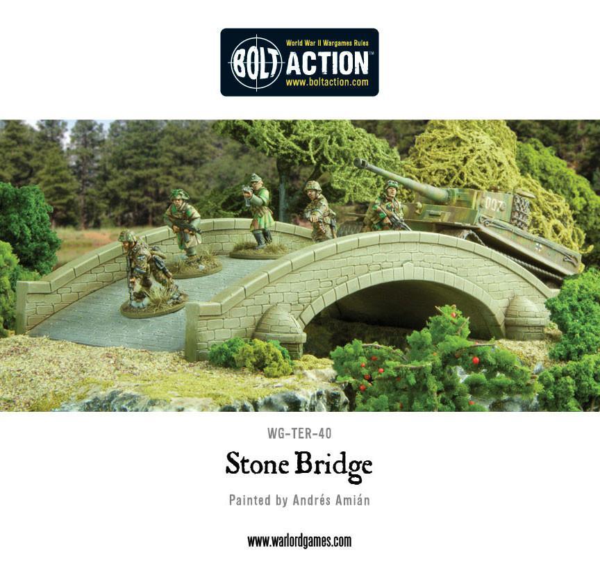 Bolt Action 2 Scenery Stone Bridge - EN - WG-TER-40