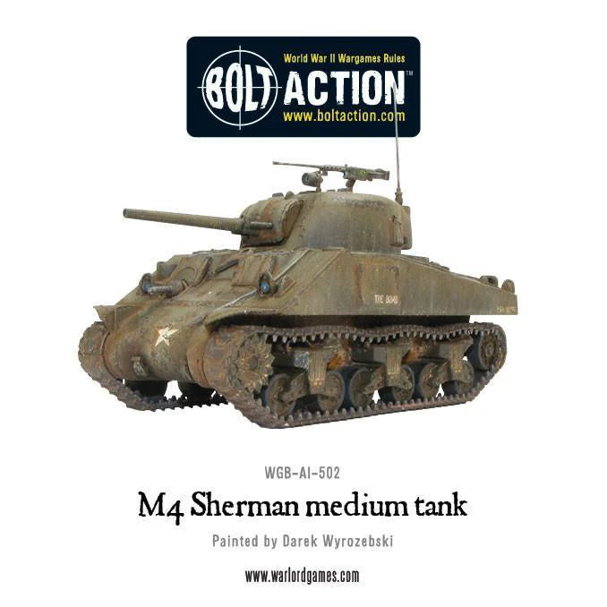 Bolt Action - M4 Sherman Medium Tank - 402013006