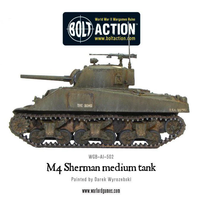 Bolt Action - M4 Sherman Medium Tank - 402013006