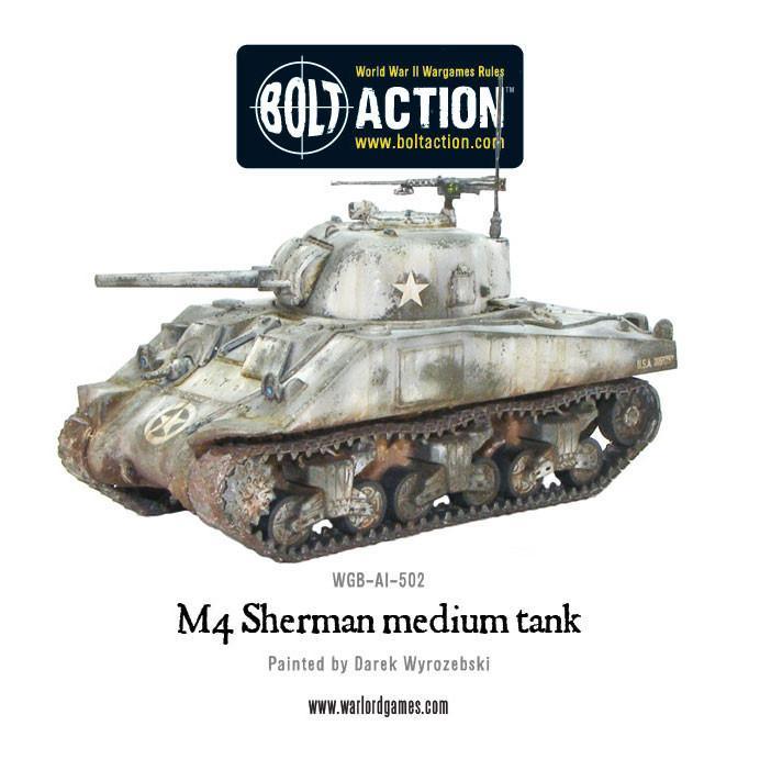 Bolt Action - M4 Sherman Medium Tank - 402013006