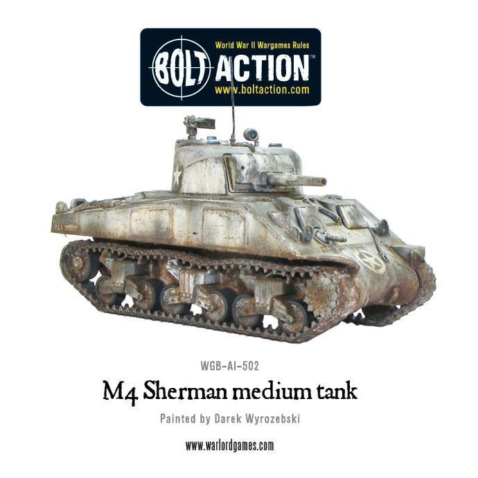 Bolt Action - M4 Sherman Medium Tank - 402013006