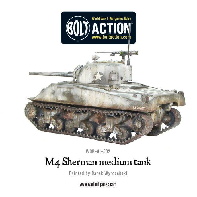 Bolt Action - M4 Sherman Medium Tank - 402013006