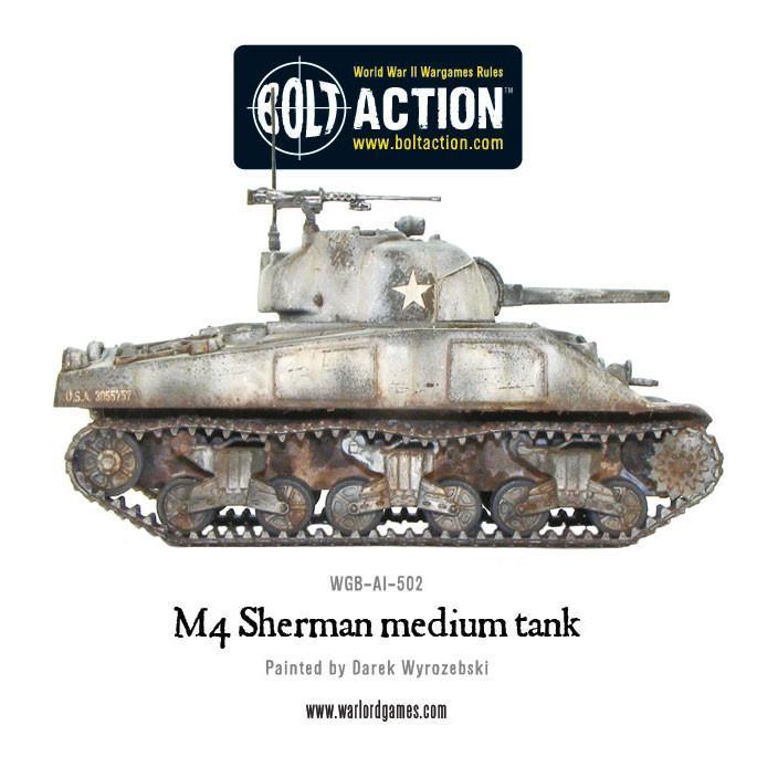 Bolt Action - M4 Sherman Medium Tank - 402013006