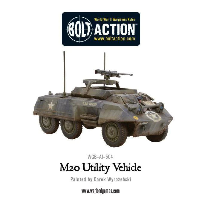 Bolt Action 2 M8/M20 Greyhound Scout Car - EN - 402013005