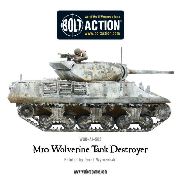 Bolt Action - M10 Tank Destroyer/Wolverine - 402013007