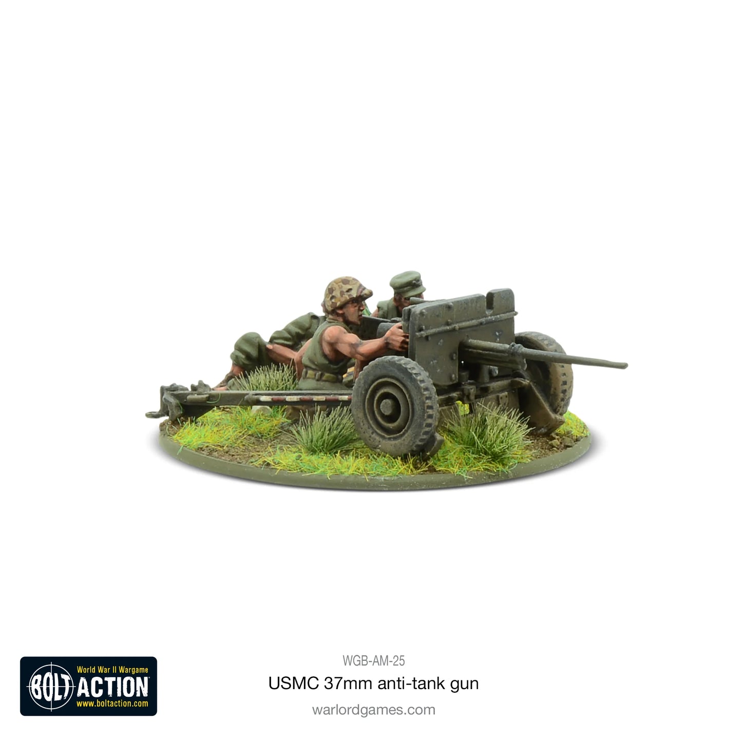 Bolt Action - USMC M3A1 37mm Anti-Tank Gun - WGB-AM-25