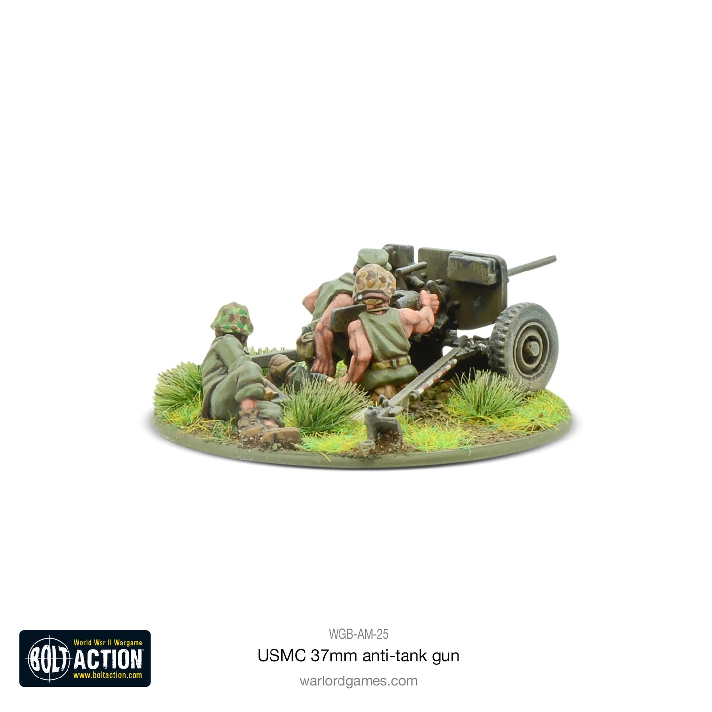 Bolt Action - USMC M3A1 37mm Anti-Tank Gun - WGB-AM-25