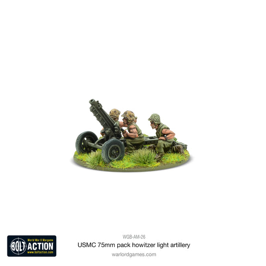 Bolt Action - USMC 75mm Pack Howitzer Light Artillery - WGB-AM-26