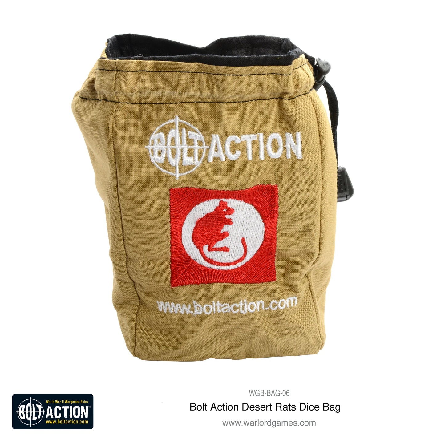 Bolt Action Desert Rat Dice Bag - WGB-BAG-06