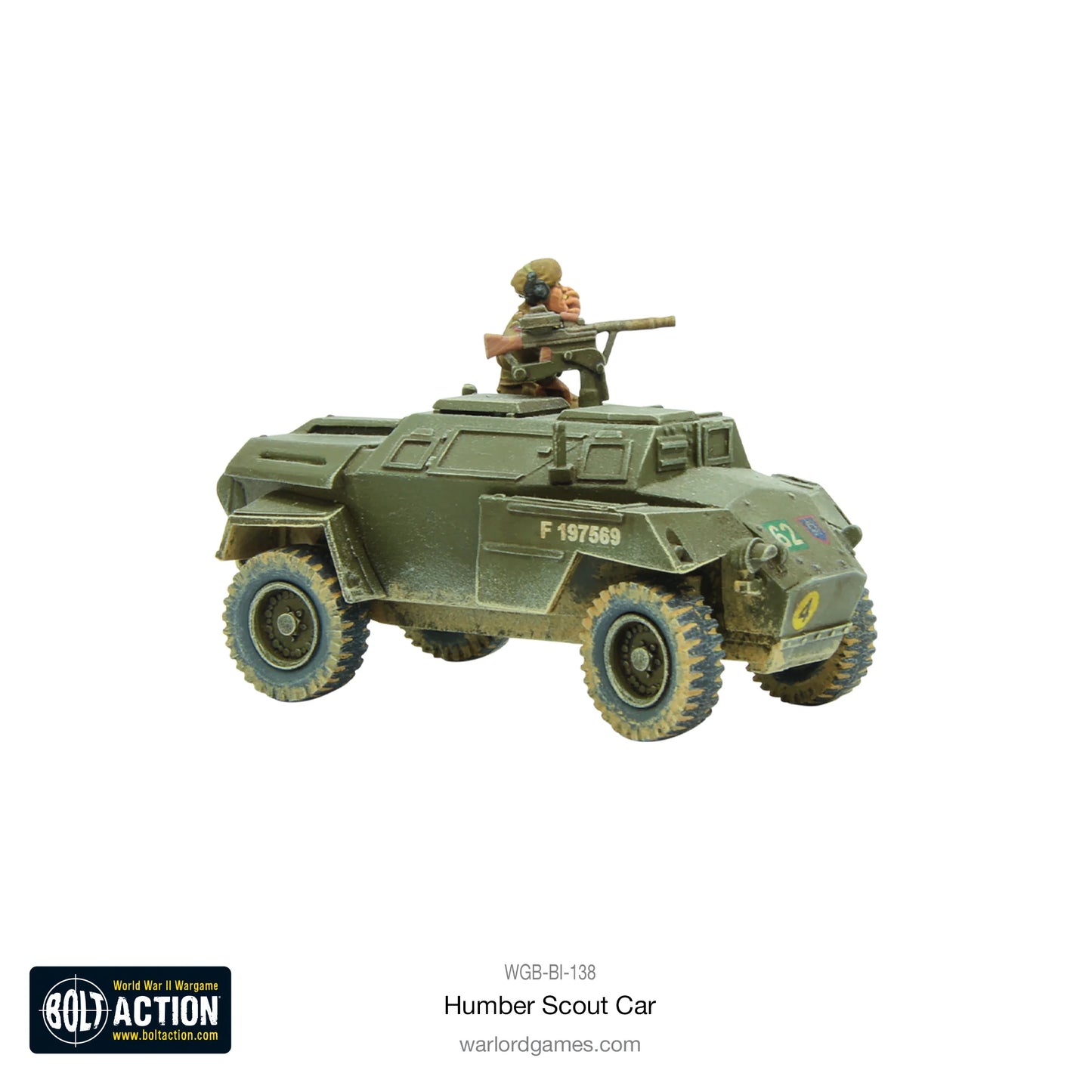 Bolt Action - Humber Scout Car - WGB-BI-138