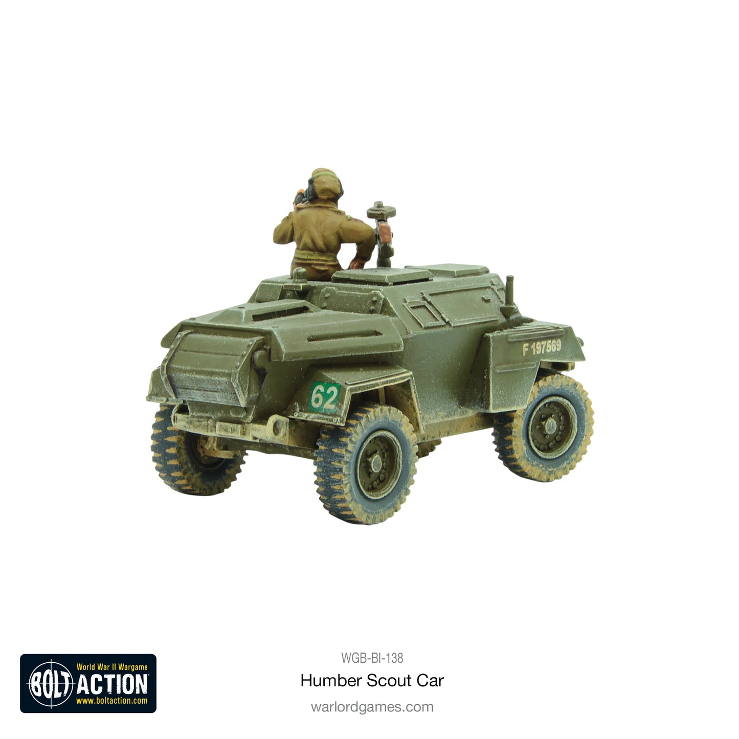 Bolt Action - Humber Scout Car - WGB-BI-138