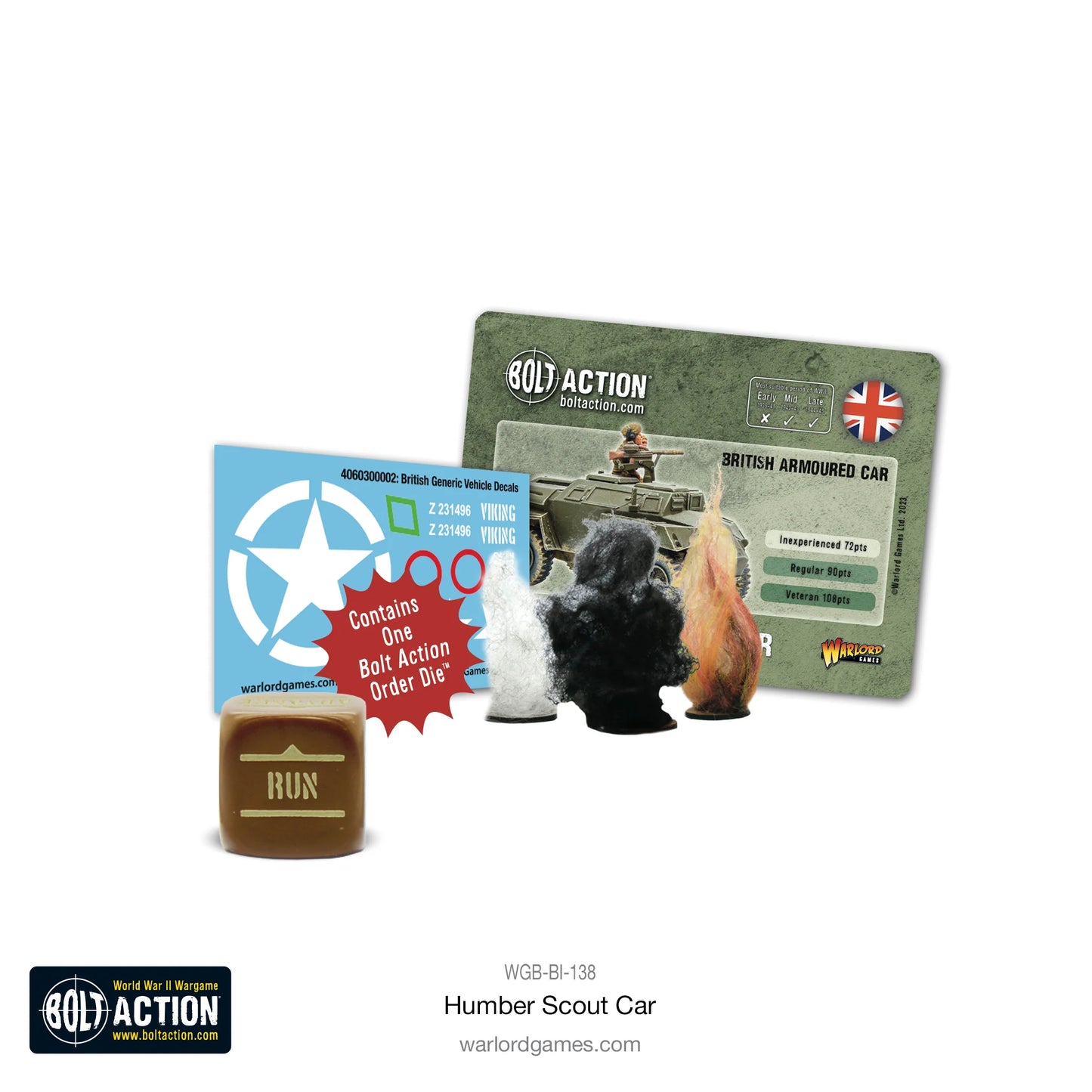 Bolt Action - Humber Scout Car - WGB-BI-138