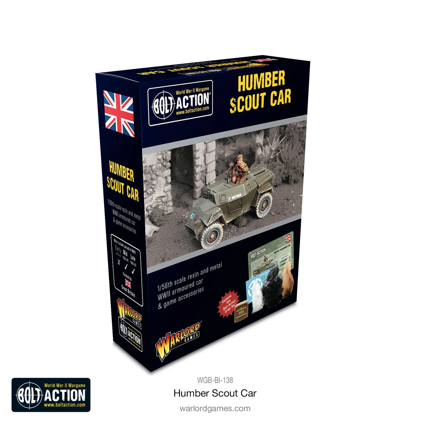 Bolt Action - Humber Scout Car - WGB-BI-138