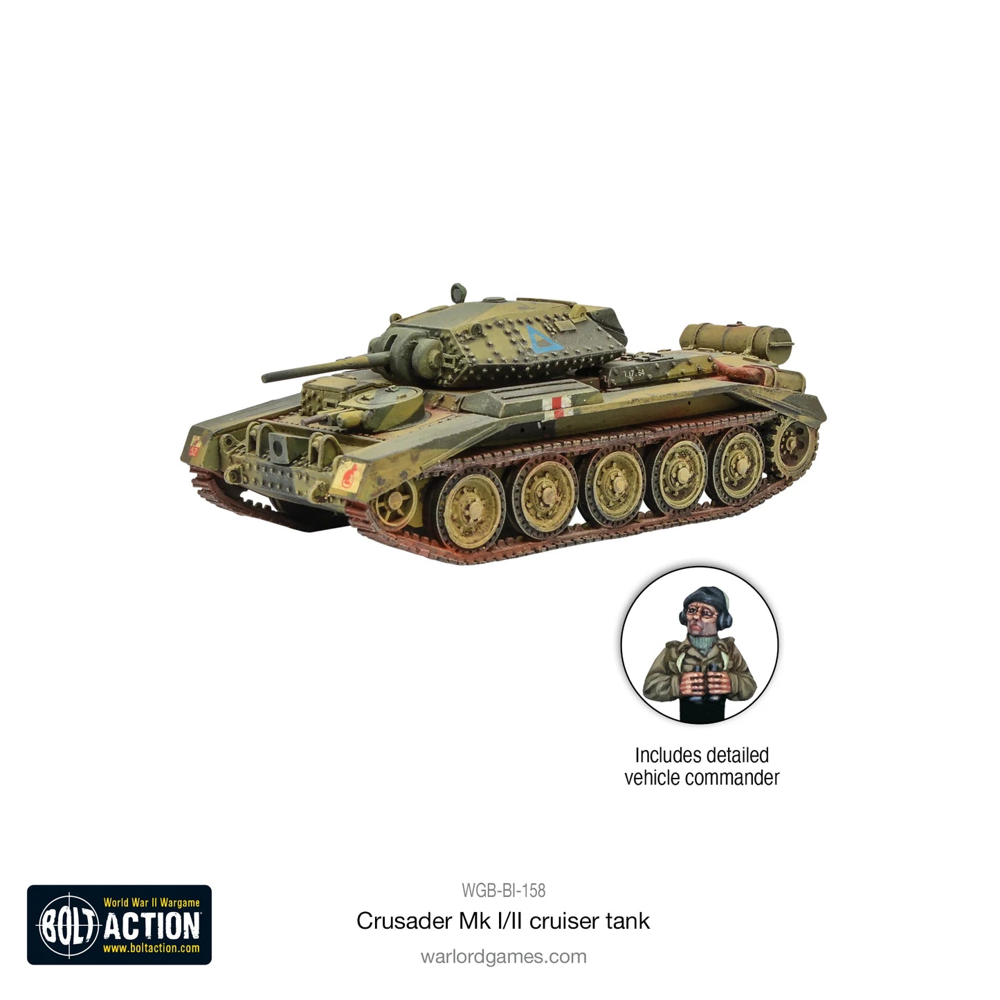 Bolt Action - Crusader MK I/II tank - WGB-BI-158