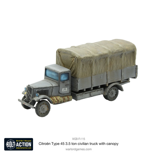 Bolt Action - Citroën Type 45 3.5 ton civilian truck with canopy - WGB-FI-115