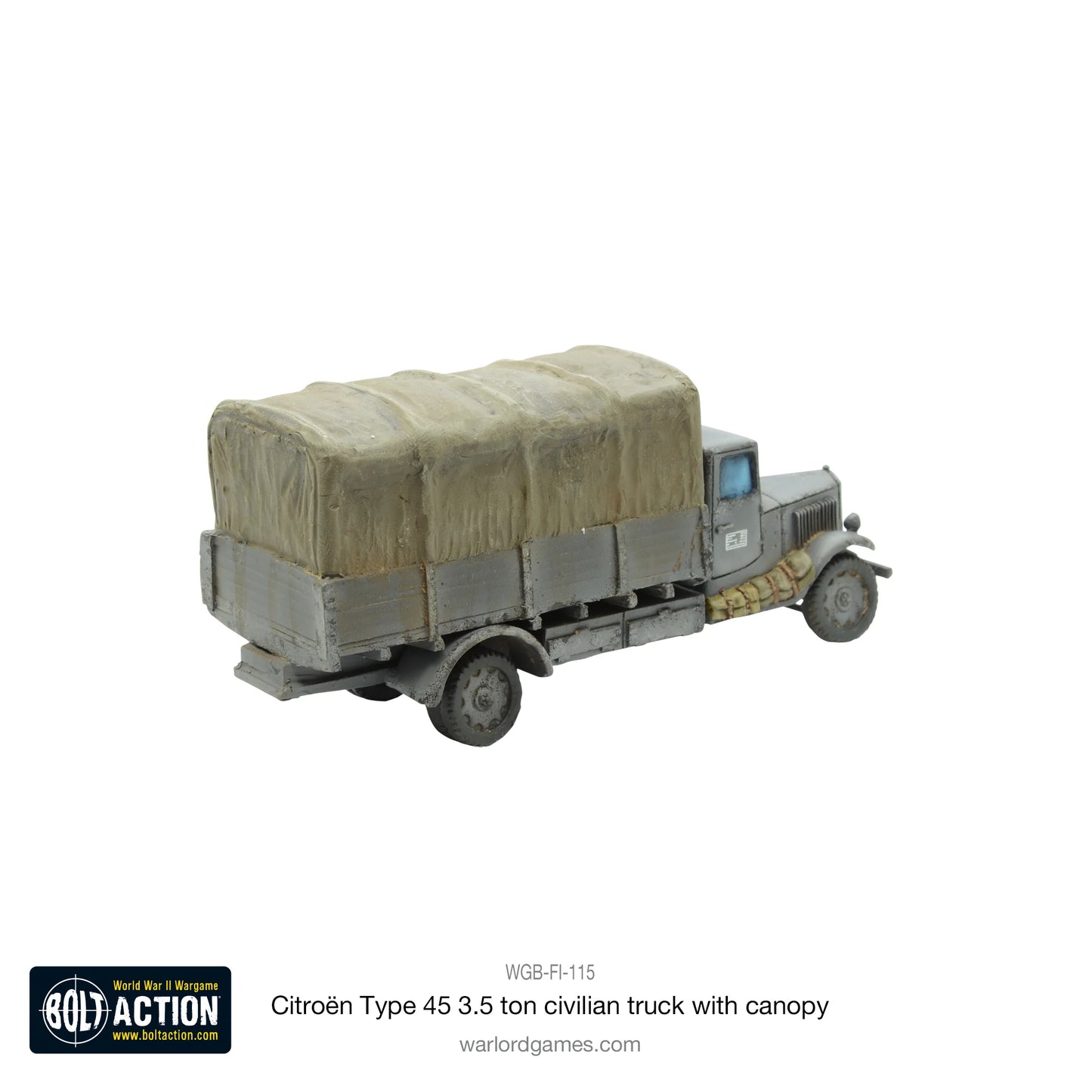 Bolt Action - Citroën Type 45 3.5 ton civilian truck with canopy - WGB-FI-115