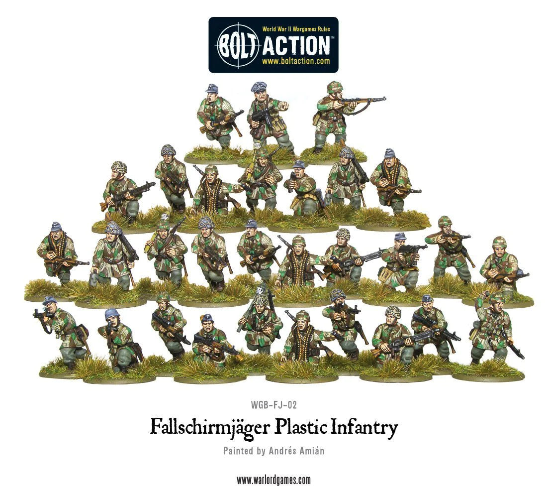 Bolt Action - Fallschirmjäger (plastic box) - WGB-FJ-02