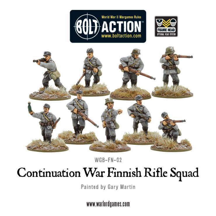 Bolt Action - Continuation War Finnish Rifle Squad - WGB-FN-02