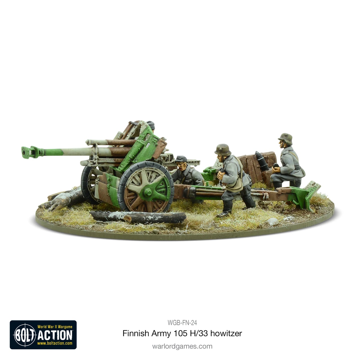 Bolt Action - Finnish 105 H/33 Howitzer - WGB-FN-24