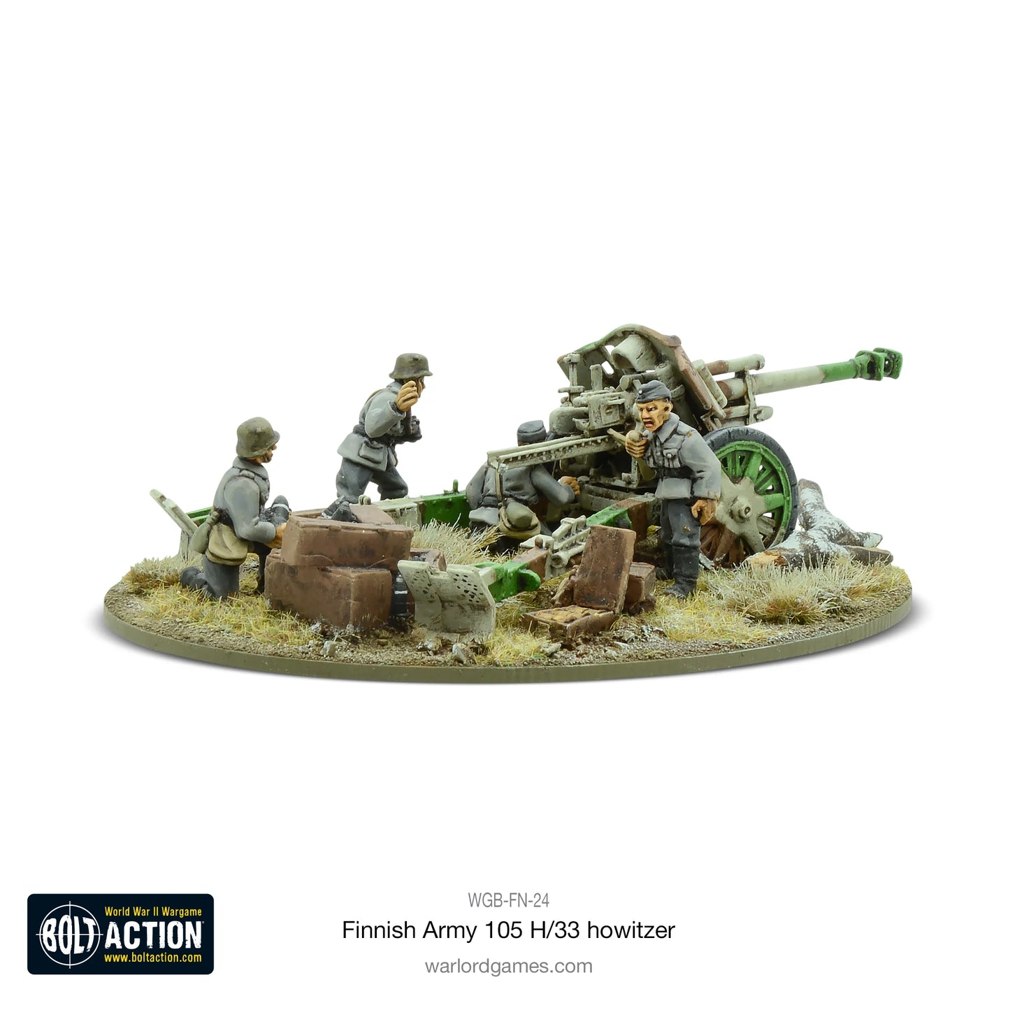 Bolt Action - Finnish 105 H/33 Howitzer - WGB-FN-24