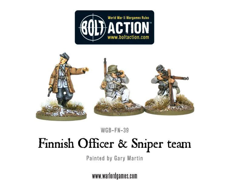 Bolt Action - Finnish Officer & Sniper Team - WGB-FN-39