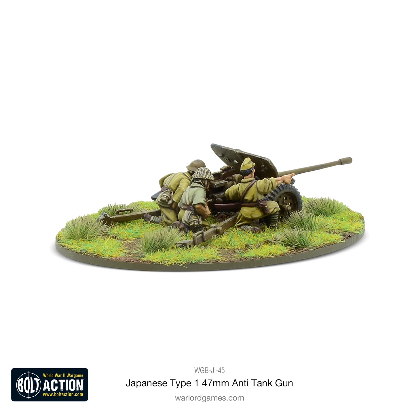 Bolt Action Japanese Type 1 47mm Anti Tank Gun - EN - WGB-JI-45