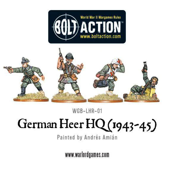 Bolt Action German Heer HQ (1943-45) - WGB-LHR-01