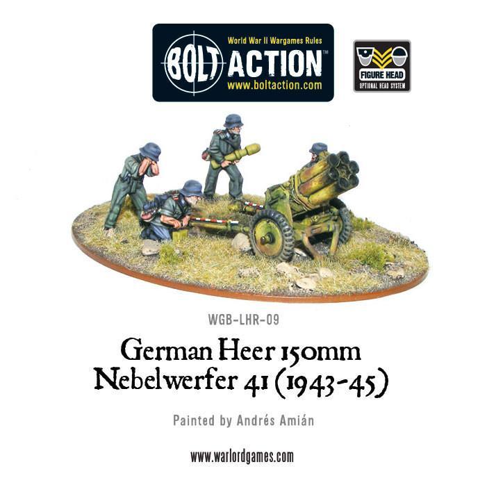 Bolt Action German Heer 150mm Nebelwerfer 41 (1943-45) - WGB-LHR-09