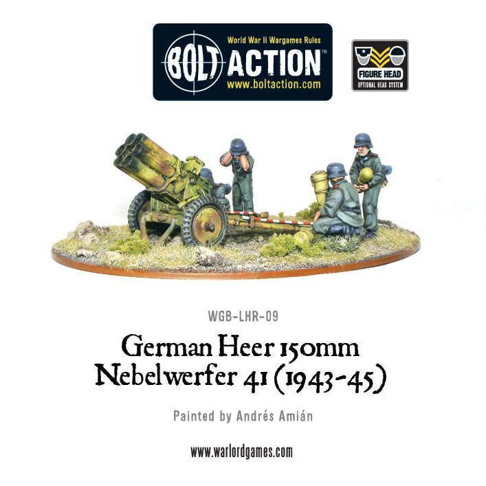 Bolt Action German Heer 150mm Nebelwerfer 41 (1943-45) - WGB-LHR-09