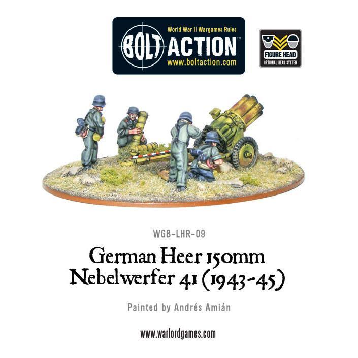 Bolt Action German Heer 150mm Nebelwerfer 41 (1943-45) - WGB-LHR-09