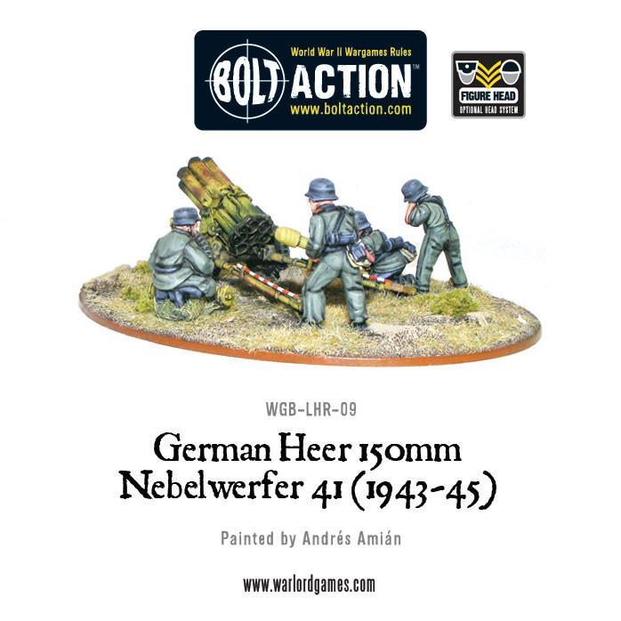 Bolt Action German Heer 150mm Nebelwerfer 41 (1943-45) - WGB-LHR-09