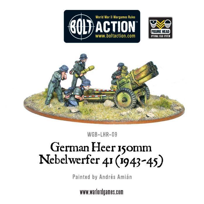 Bolt Action German Heer 150mm Nebelwerfer 41 (1943-45) - WGB-LHR-09