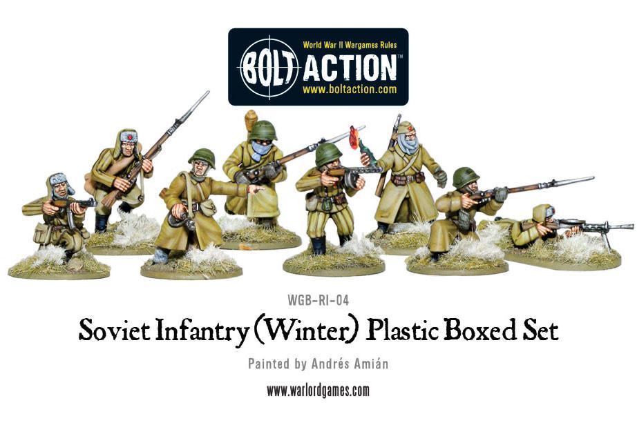 Bolt Action 2 Soviet Winter Infantry - EN - WGB-RI-04