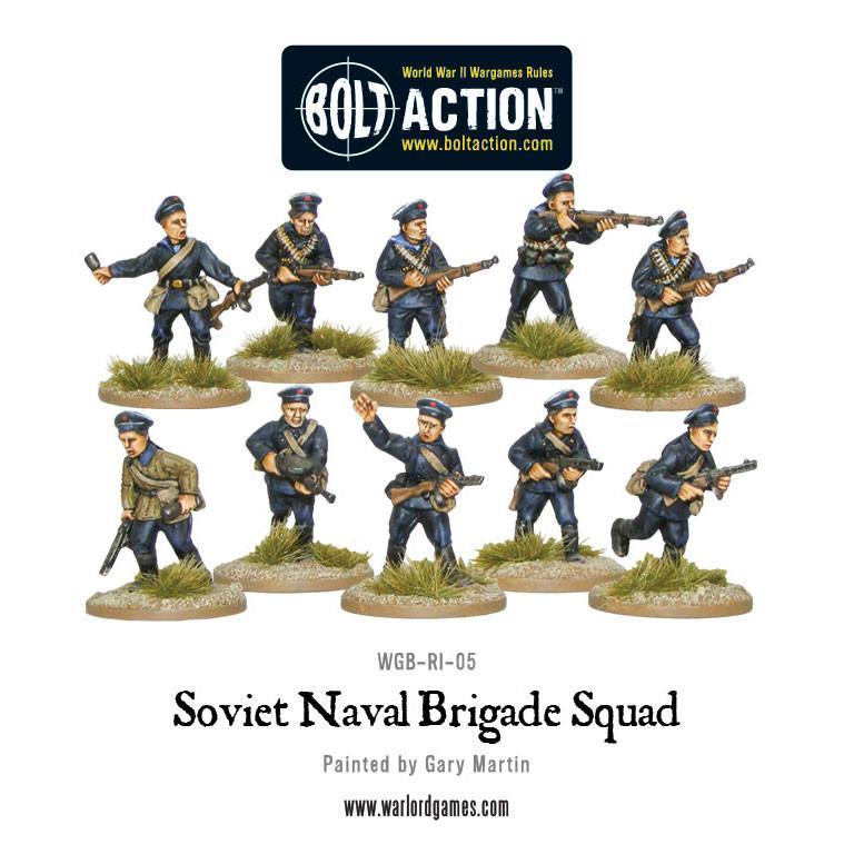 Bolt Action - Soviet Naval Brigade Box Set - WGB-RI-05