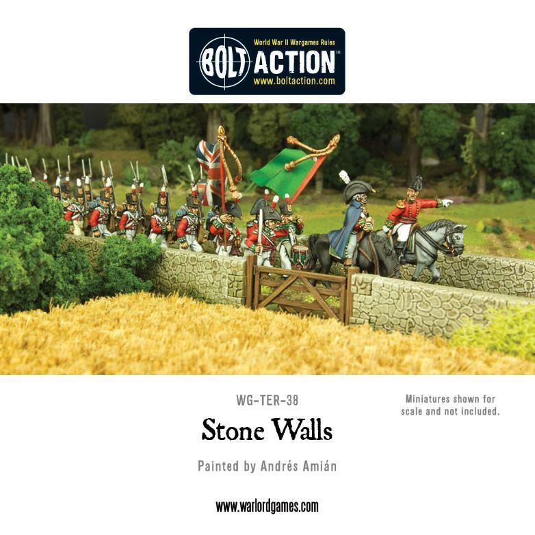 Bolt Action 2 Scenery Stone Walls - EN - WG-TER-38