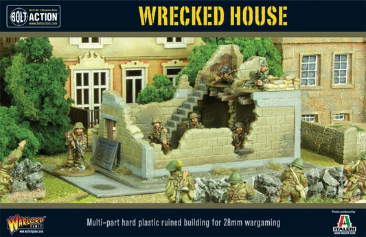 Bolt Action 2 Scenery Wrecked House - EN - WG-TER-46