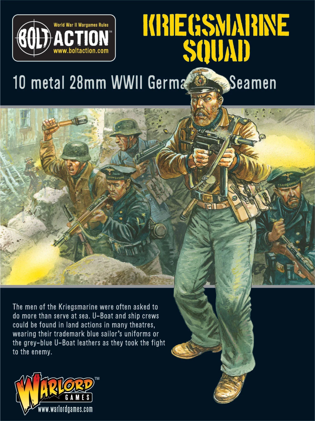 Bolt Action Kriegsmarine Squad - EN - WGB-WM-05