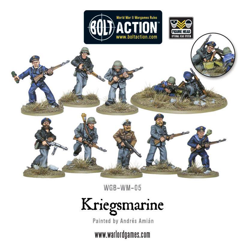 Bolt Action Kriegsmarine Squad - EN - WGB-WM-05