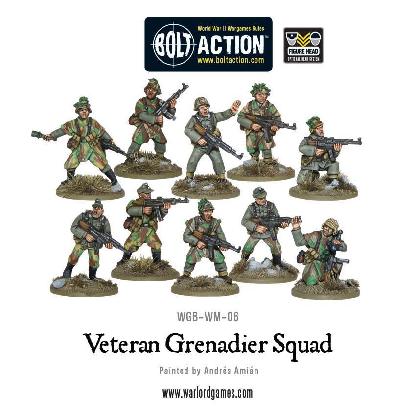 Bolt Action 2 Veteran Grenadiers Squad - EN - WGB-WM-06