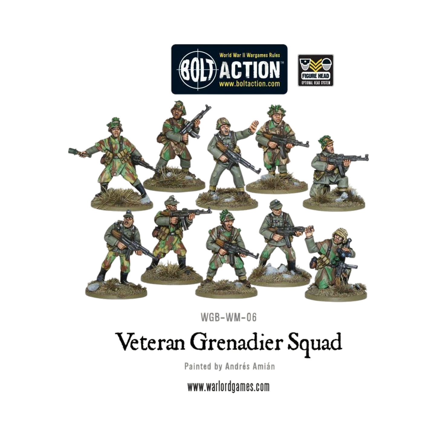 Bolt Action 2 Veteran Grenadiers Squad - EN - WGB-WM-06