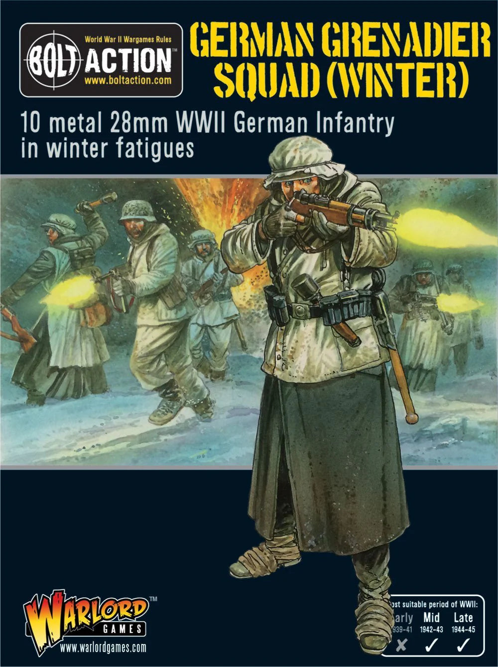 Bolt Action - German Grenadier Squad (Winter) - 402212002