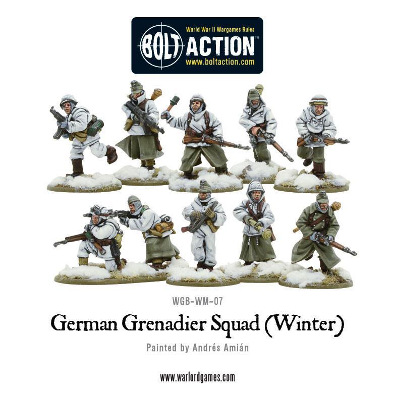 Bolt Action - German Grenadier Squad (Winter) - 402212002