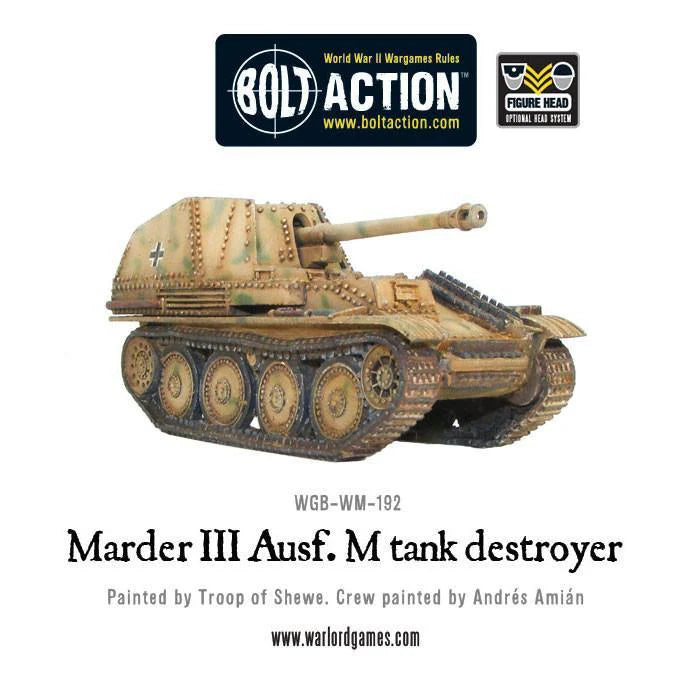 Bolt Action - Marder III Ausf. M tank destroyer - WGB-WM-192